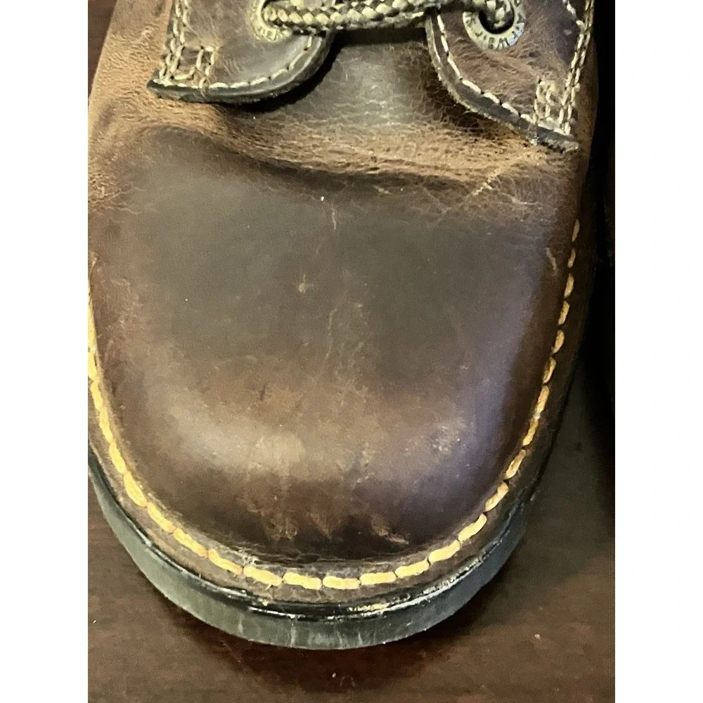 Dr. Martens Lachlan Brown Leather Lace-Up Oxford Shoes‎ Men's Size 9 US Grunge